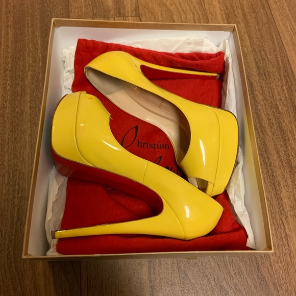Christian Louboutin  Lady Peep Toe - Picture 3 of 7
